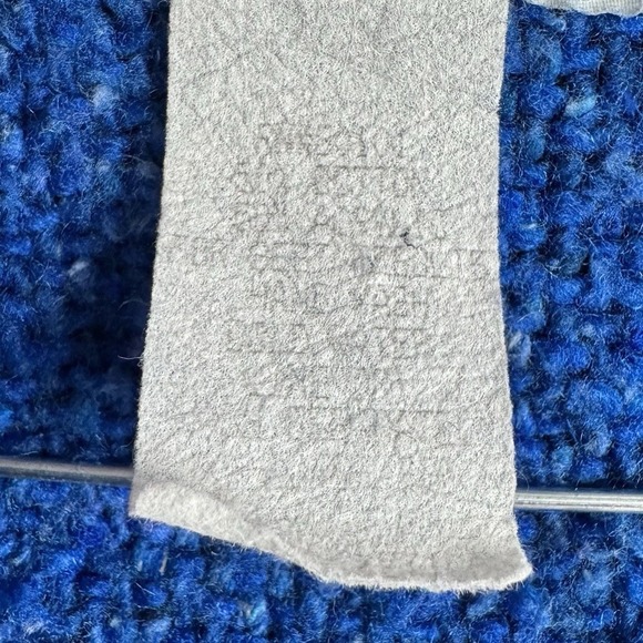 VTG Mexican Drug Rug Blanket Dead Head Surf Hippie 80s 90s Hoodie Jacket - Picture 4 of 5